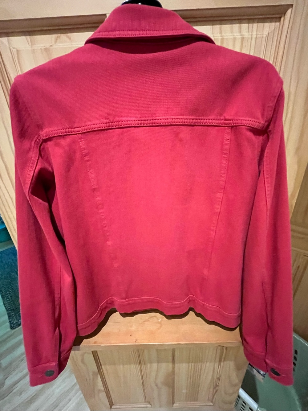 COLDWATER CREEK knit denim Jacket M - Picture 5 of 7